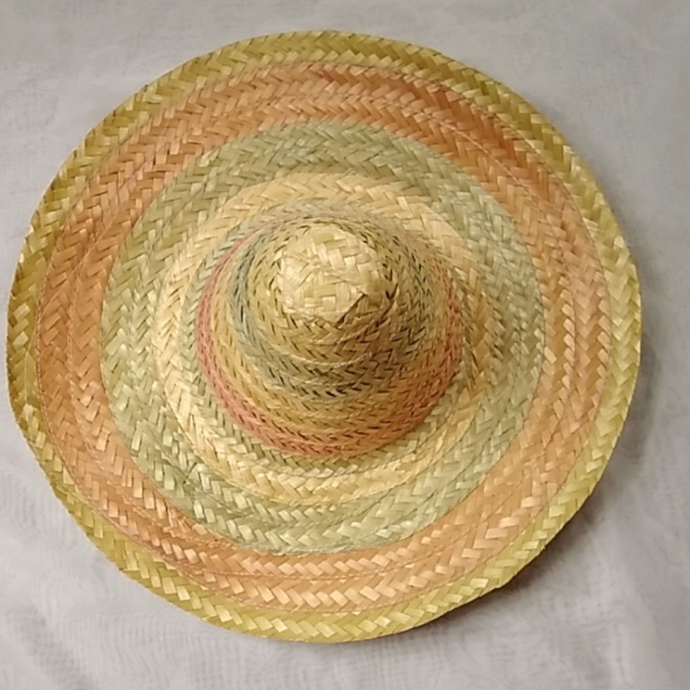Unisex Handmade Strow Hat